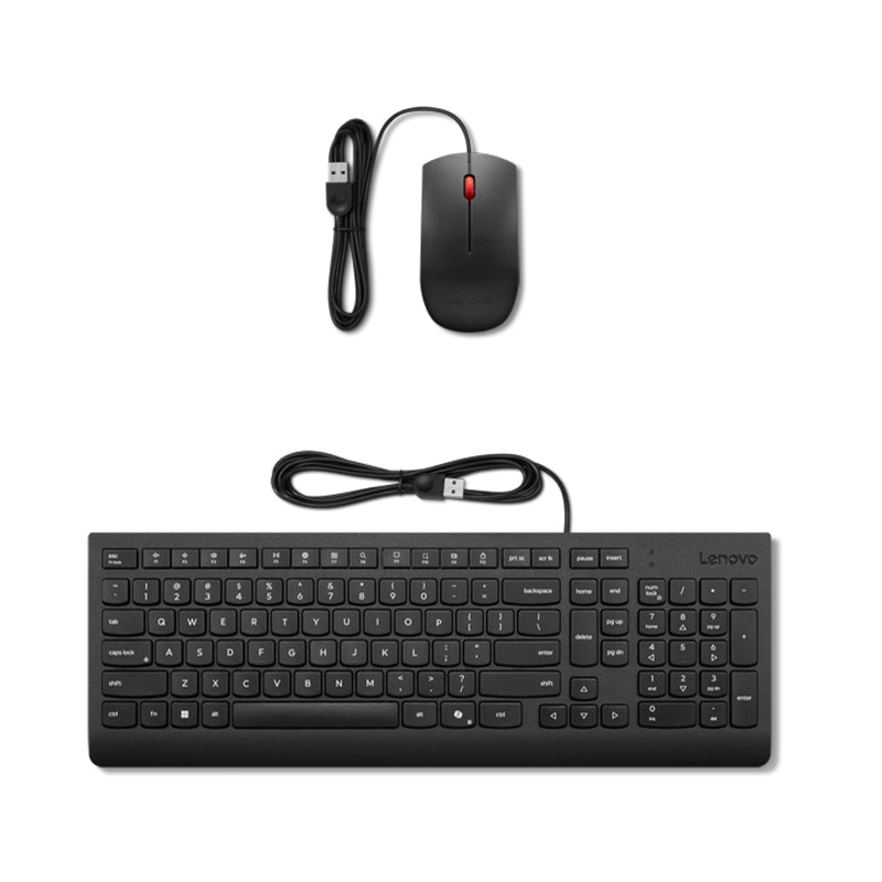 Kit de teclado y mouse Essential LENOVO Interfaz USB-A