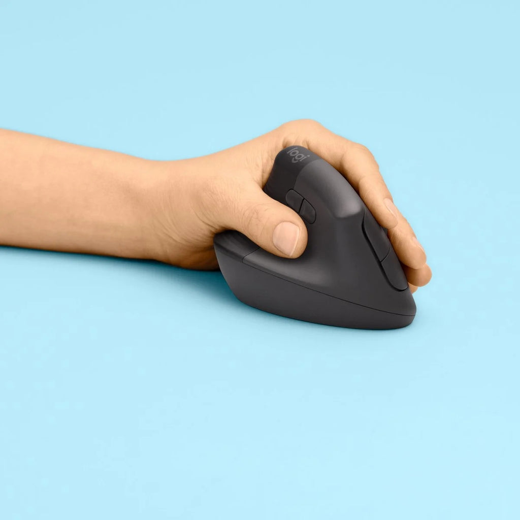 Mouse Logitech Lift Vertical Wireless Bluetooth Black
