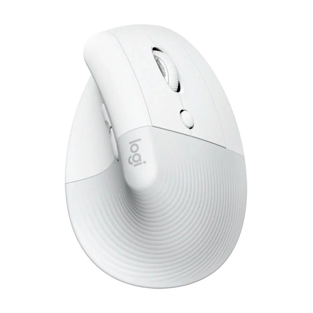 Mouse Logitech Lift Vertical Ergonomic Wireless Bluetooth White