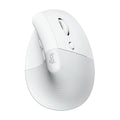 Mouse Logitech Lift Vertical Ergonomic Wireless Bluetooth White