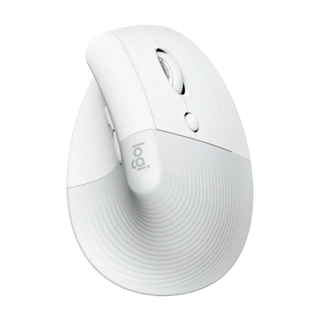 Mouse Logitech Lift Vertical Ergonomic Wireless Bluetooth White