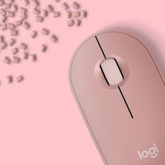 MOUSE LOGITECH PEBBLE 2 M350S BLUETOOTH/WIRELESS ROSE