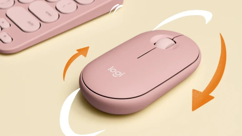 MOUSE LOGITECH PEBBLE 2 M350S BLUETOOTH/WIRELESS ROSE