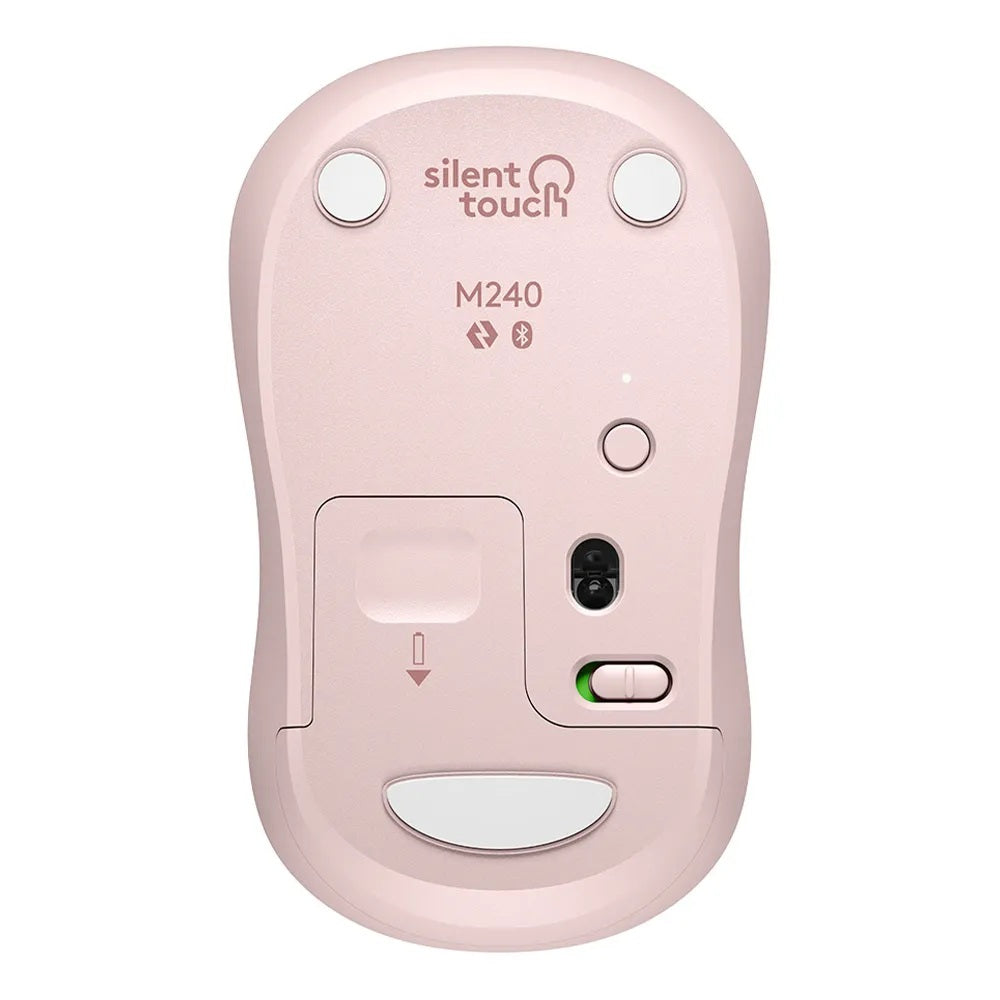 MOUSE LOGITECH M240 SILENT WIRELESS BLUETOOTH ROSE