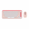 TECLADO LOGITECH + MOUSE POP ICON BLUETOOTH/WIRELESS ESPAÑOL / COPILOT/ ROSA