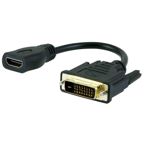 Adaptador DVI a HDMI hembra 1080p