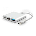 Adaptador Tipo C 3 en 1 HDMI - USB3.0 - Tipo C