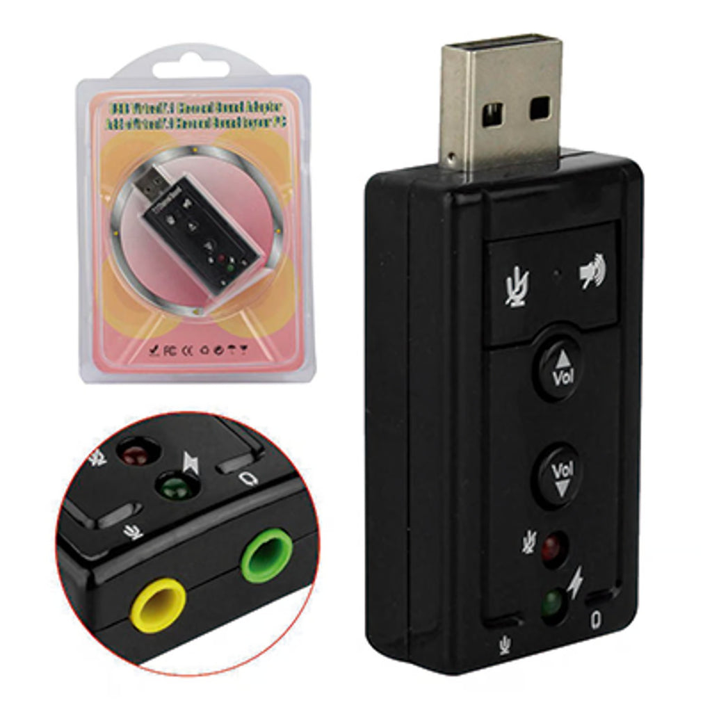 TARJETA AUDIO USB-AUDIO 7.1