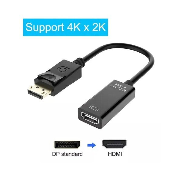 Adaptador Conversor DisplayPort a HDMI FHD V2.0