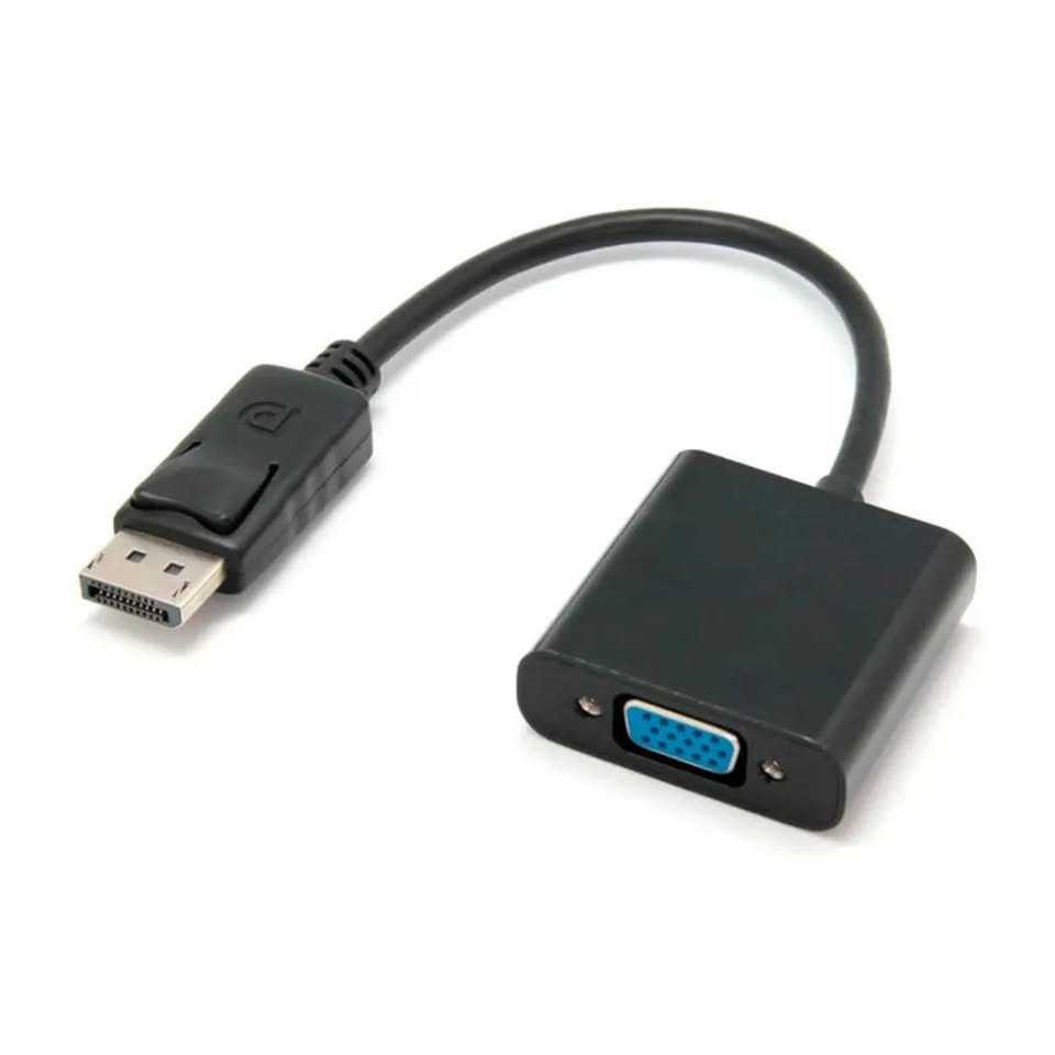Adaptador Conversor DisplayPort a VGA 1080p