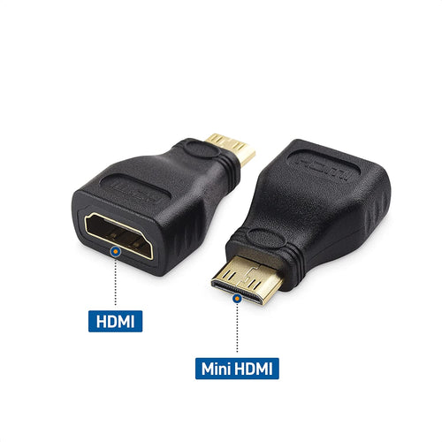 Adaptador Hdmi hembra a miniHDMI macho
