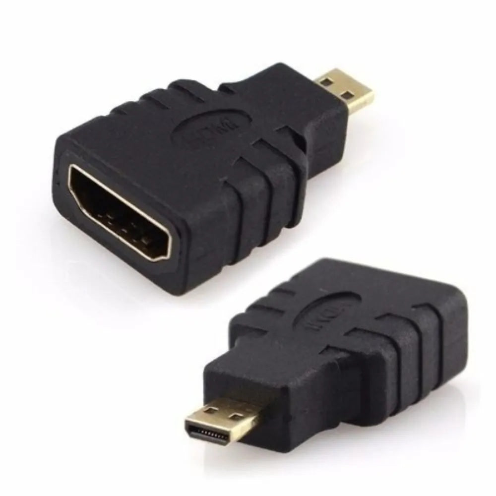 Adaptador HDMI hembra a microHDMI macho