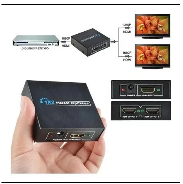 Splitter HDMI 1-2 Calidad 4K