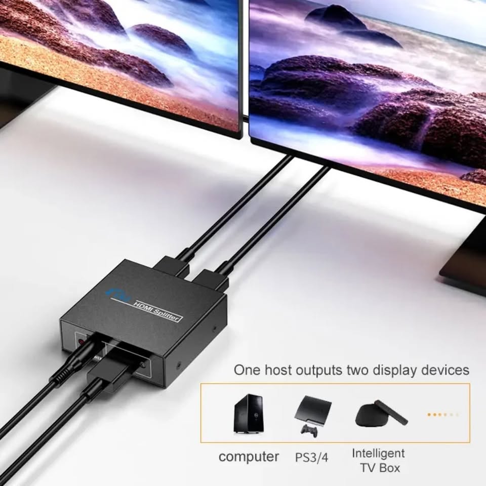 Splitter HDMI 1-2 Calidad 4K