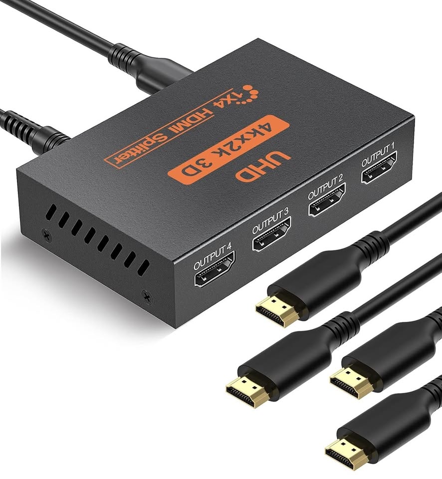 Splitter HDMI 1-4 Calidad 4K
