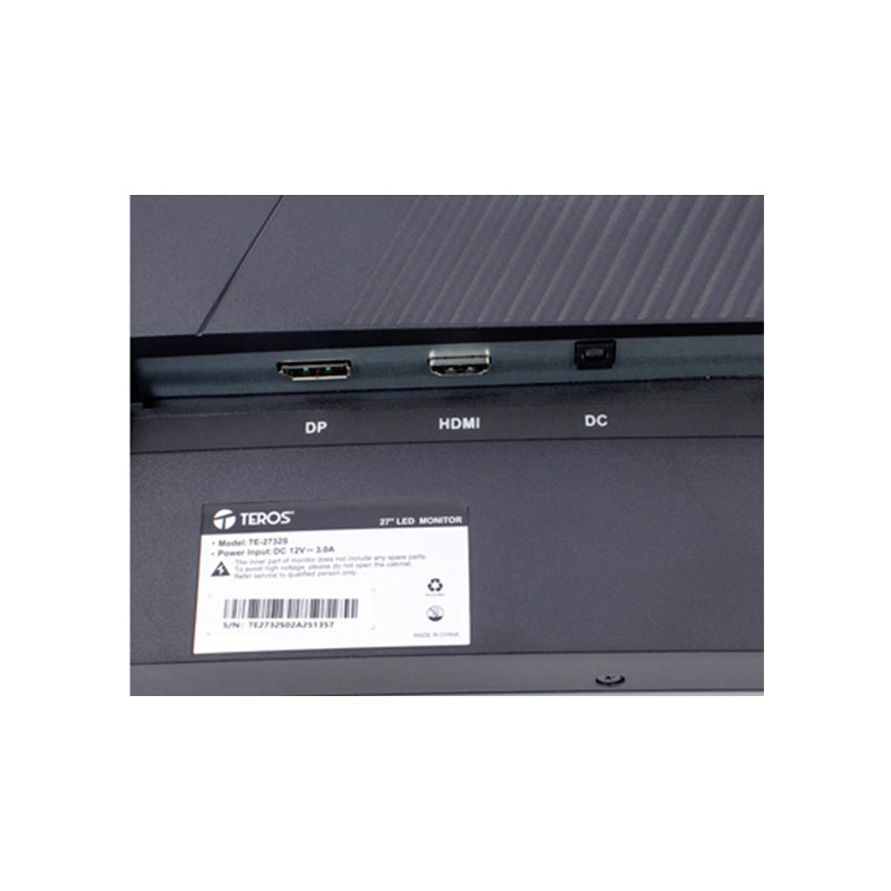 Monitor curvo TEROS TE-2732S 27" FHD VA 100Hz 1ms Displayport