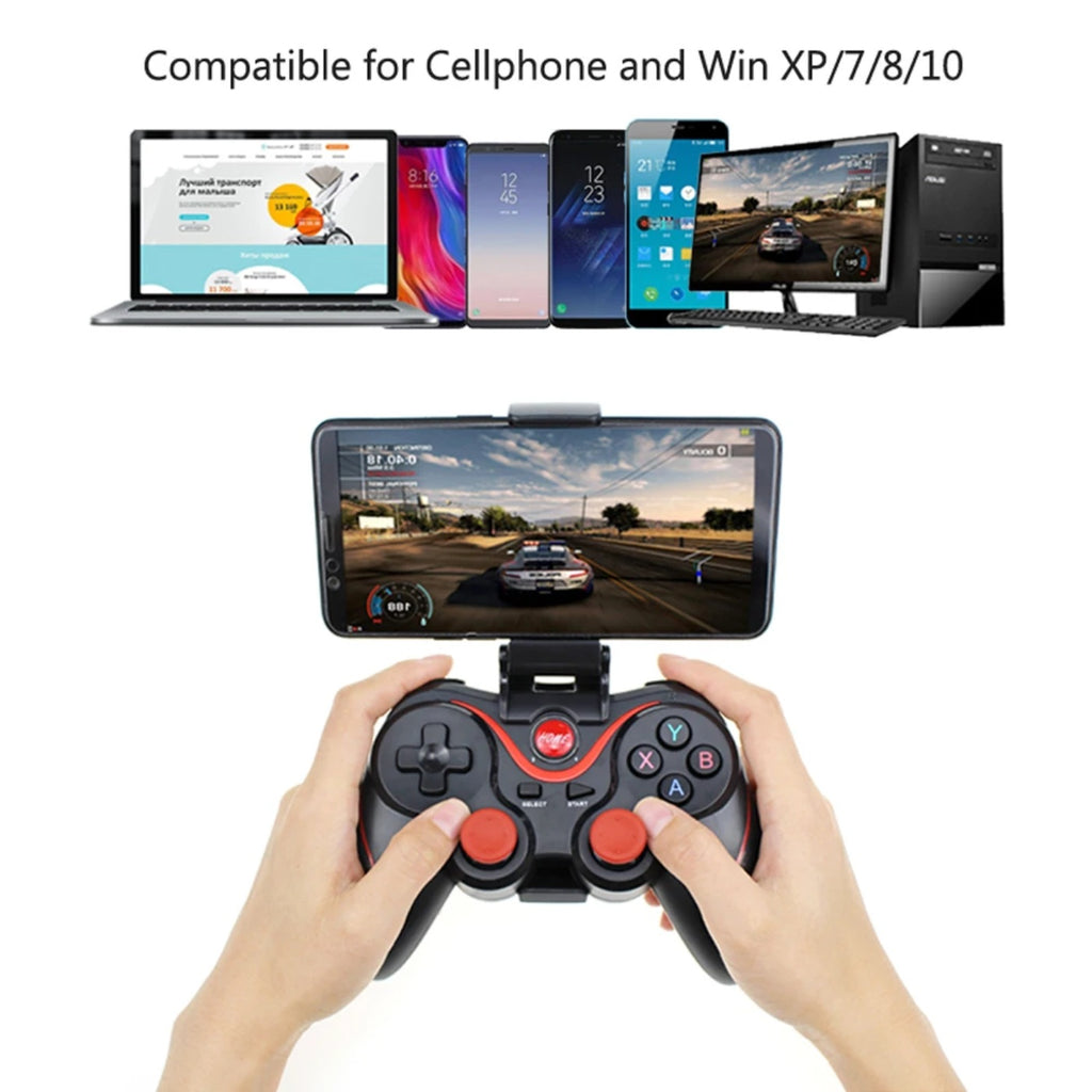 Mando Inalámbrico Bluetooth X3 - Compatible con Android, iOS, PC y Smart TV