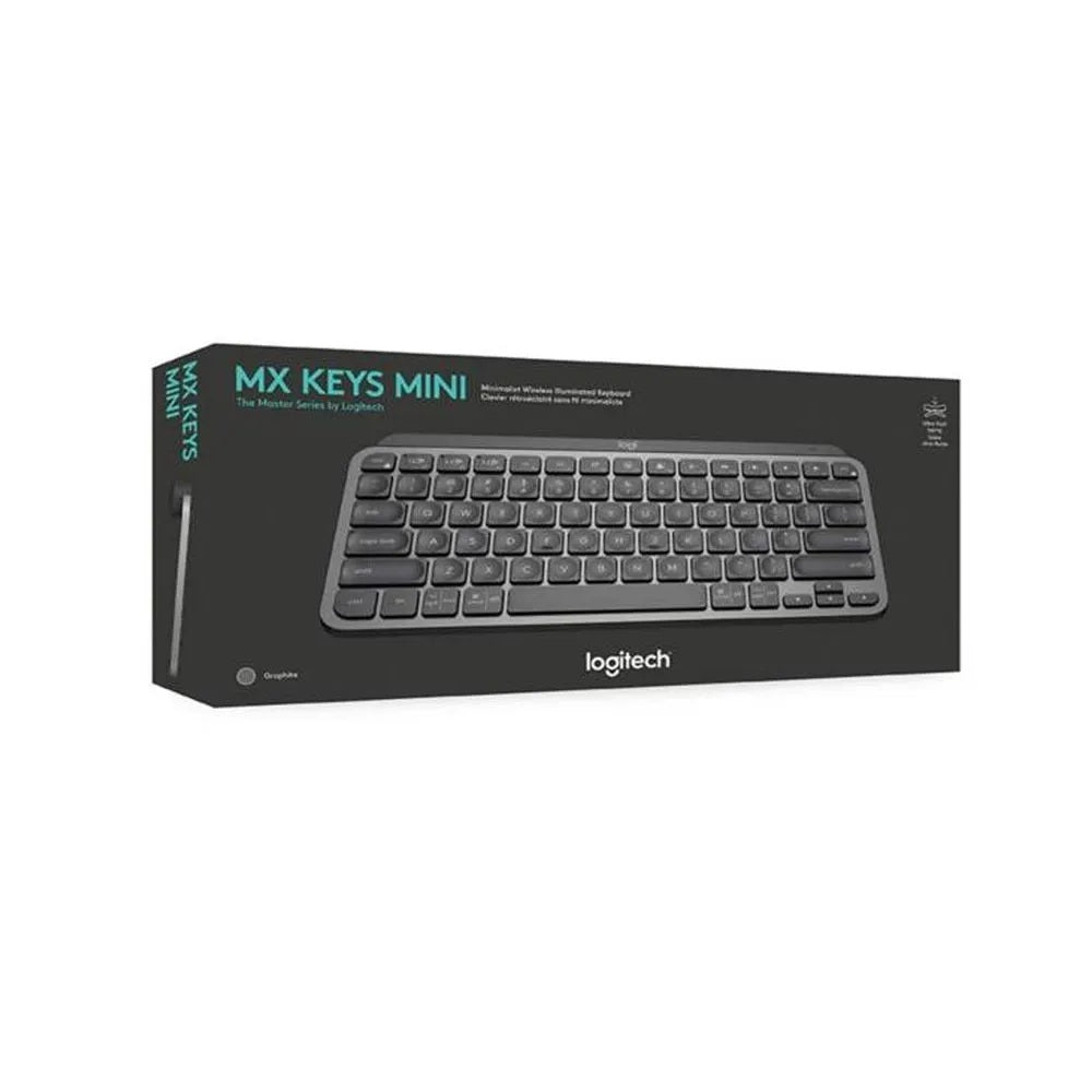 Teclado Logitech MX Keys Mini Retroiluminado Bluetooth