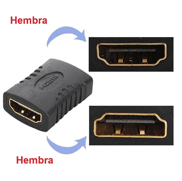 Unión hembra a hembra HDMI