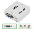 Conversor VGA a RCA con Cable USB